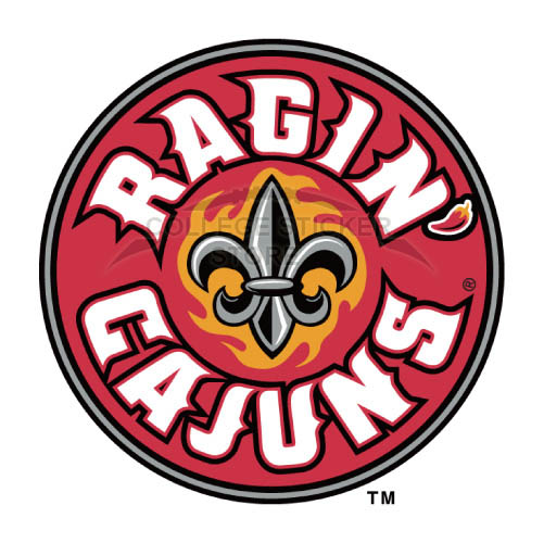 Design Louisiana Ragin Cajuns Iron-on Transfers (Wall Stickers)NO.4844